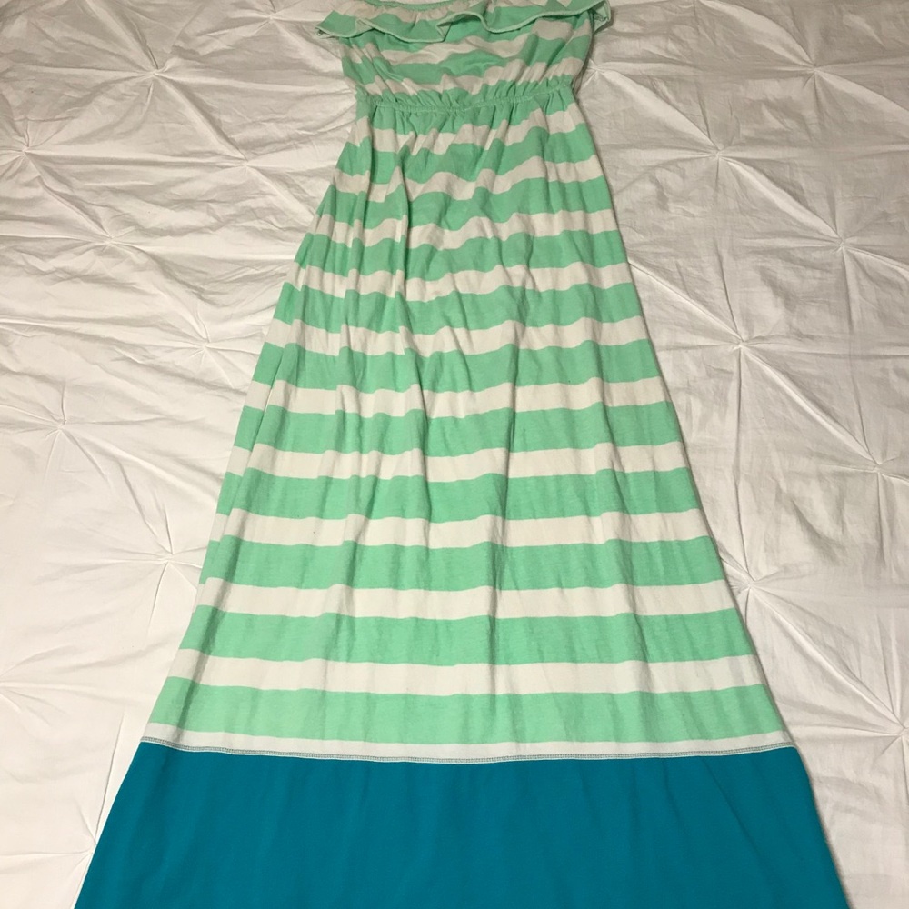 AEROPOSTALE STRAPLESS MAXI DRESS